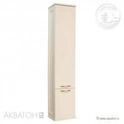 Шкаф колонна Акватон Леон 32 1A186503LBPR0 дуб бежевый