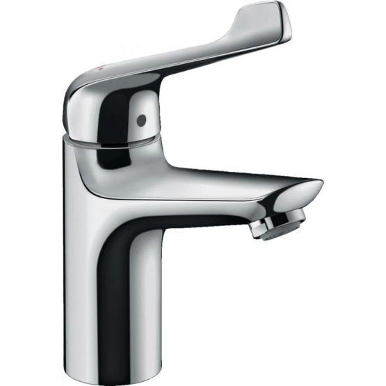 Hansgrohe 71921000 Novus Смеситель для раковины 98 мм, длинный рычаг, со сливным гарнитуром, хром