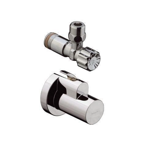 Hansgrohe 13954000 угловой вентиль с кожухом, цвет хром