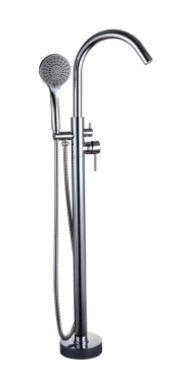 Смеситель Gappo G3098 для ванны напольный, хром