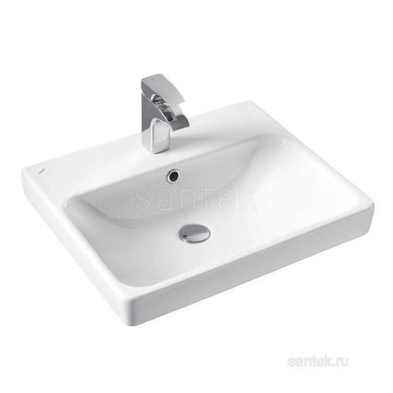 Раковина Santek Адриана 55 1WH501620 отверстие под смеситель