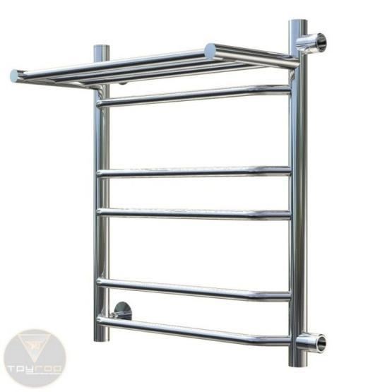 Водяной полотенцесушитель Тругор БРАВО ПМ серия 3 50х60x50 с полкой прав
