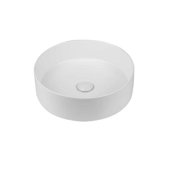 Раковина Vincea VBS-316, 405*405*130, накладная, цвет белый фарфор