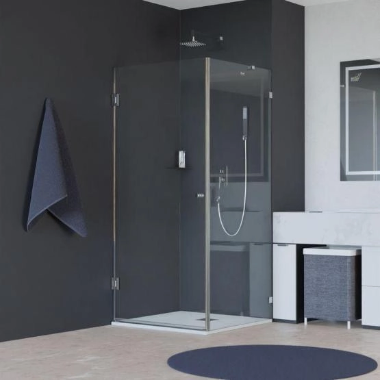 Душевой уголок RGW HO-034 Hotel 80x80 Хром прозрачное