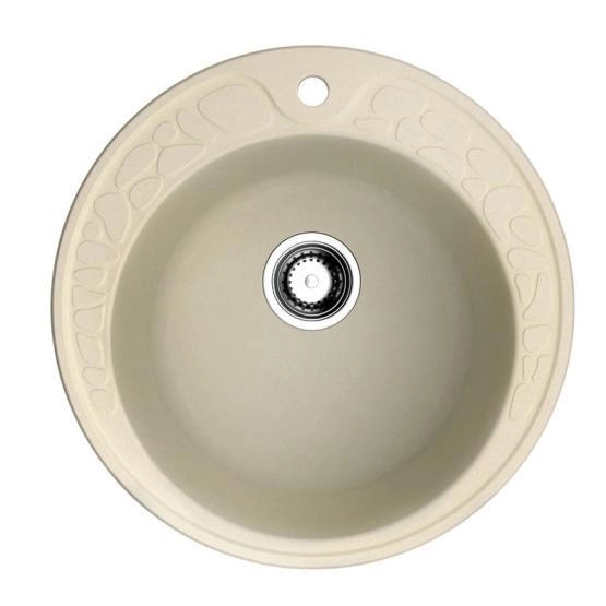 Кухонная мойка Omoikiri Tovada 51-BE 4993363, 510х510, ваниль