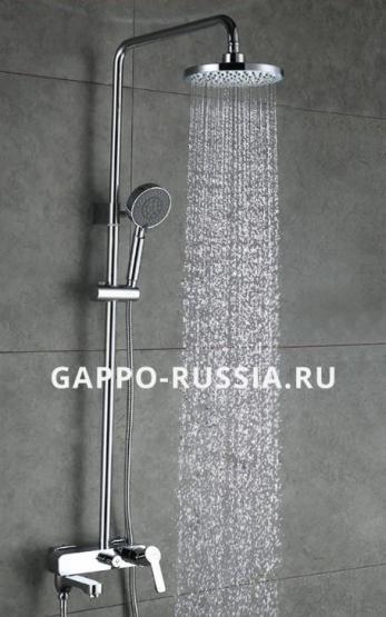 Душевая система Gappo G2402 для ванны хром