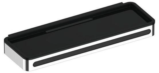 Корзинка для душа Keuco Plan 14959010038 хром/светло-серый (RAL 7035)