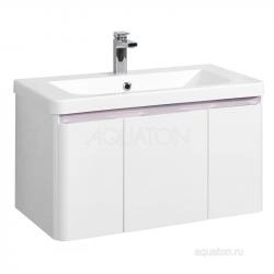 Тумба под раковину Aquaton Шерилл 1A208801SH010 85 с ящиком,белый