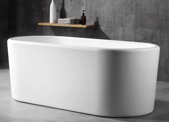 Акриловая ванна ABBER AB9272-1.7 отдельностоящая цвет белый