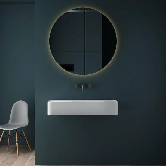 Раковина Vincea VWB-6S412MW, 1200*400*150, подвесная, цвет белый матовый искусственный камень