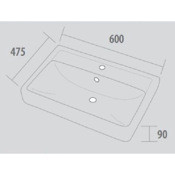 Раковина Dreja Q 60 191638