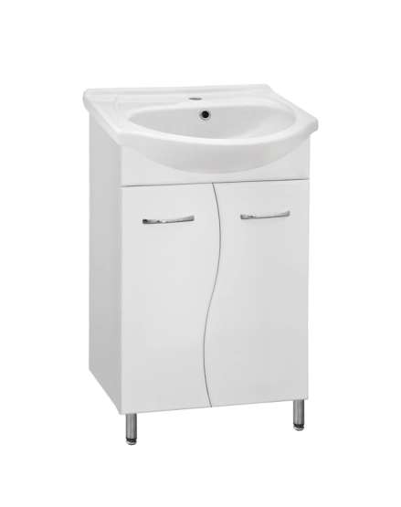 Тумба под раковину Style Line Эко Стандарт 55 Линда напольная с дверками