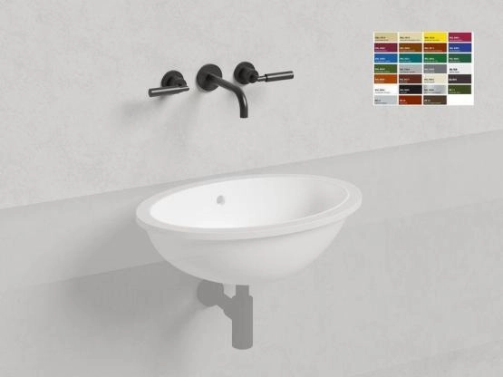 Раковина Salini MAREA 12  S-Sense покраска RAL глянцевая 55x38 1101109GF встраиваемая