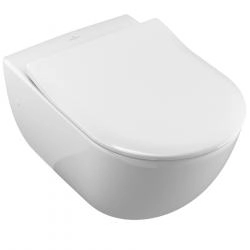 Унитаз Villeroy&Boch AVENTO 5656RS01 (5656R001+9M87S101) подвесной с сиденьем