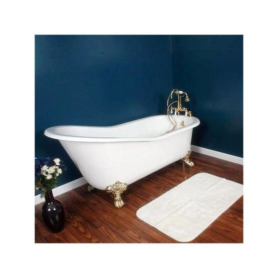 Ванна Magliezza Gracia-DO 170х76 см чугунная ножки золото