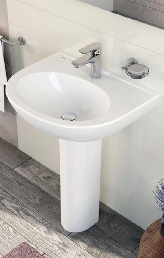 Раковина Vitra Zentrum 60 см 5786B003-0001, глубина 47 см