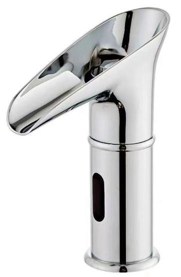 Электронный смеситель beWash Photocell BWAM0BS849 для раковины хром, 220В/6В