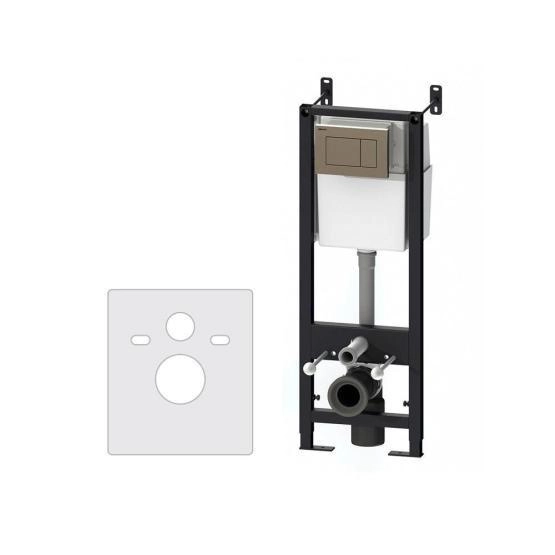 Инсталляция для подвесного унитаза с клавишей Damixa Damixa инсталляции DX00.I011.0151 белый, синий, глянцевый хром