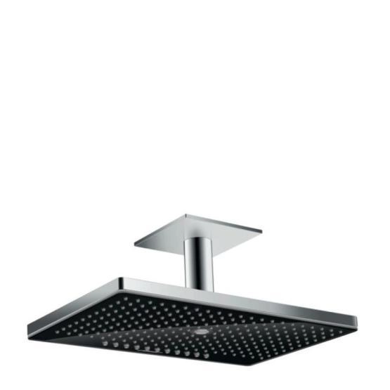 Hansgrohe 24006600 Rainmaker Select Верхний душ 460х300 мм, 3 реж., потол. кроншт.100 мм черный / хром