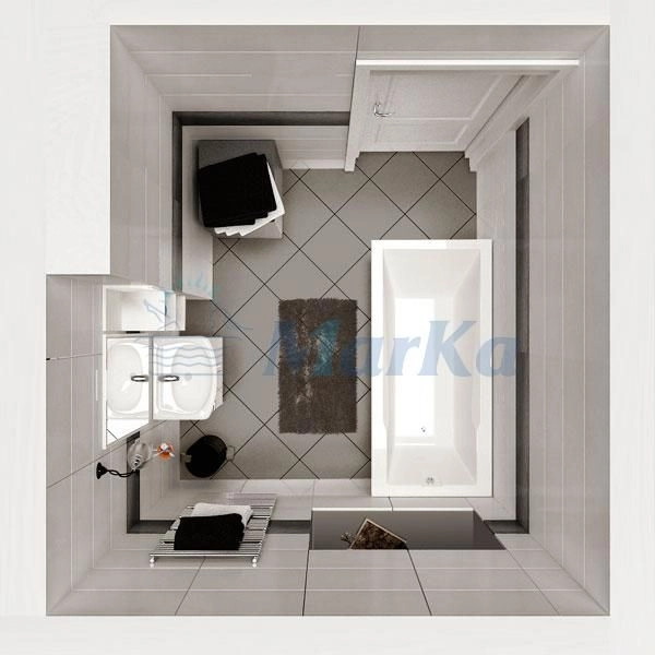 Ванна 1Marka RAGUZA 190х90 см без гидромассажа