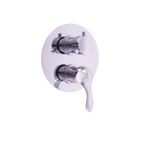 Смеситель Rav Slezak LABE L086K для душа, цвет Хром на 2 ист.