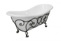 Кованная подставка Эстет Бостон (цвет патина)