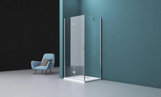 Душевой уголок BelBagno ALBANO 80x80 прозрачное стекло 6 мм профиль хром ALBANO-AS-1-80-C-Cr