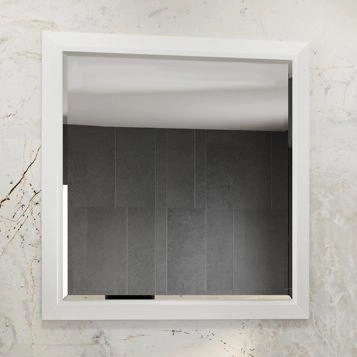 Зеркало Comforty Империя-80 белый глянец