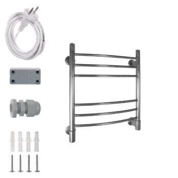 Полотенцесушитель Energy Ergo 600x500 электрический хром