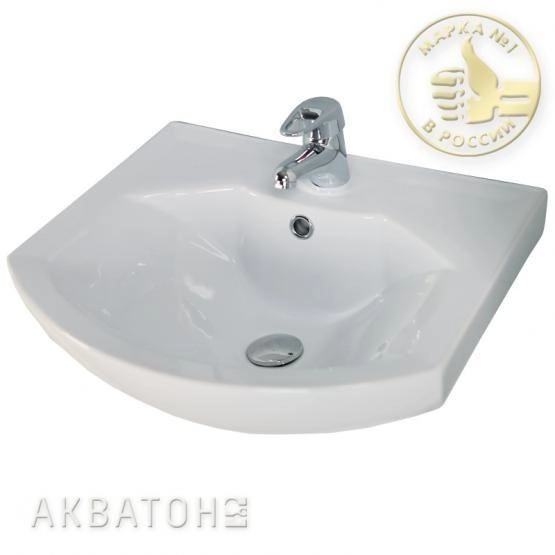 Акватон Раковина керамическая Смаил 50 см