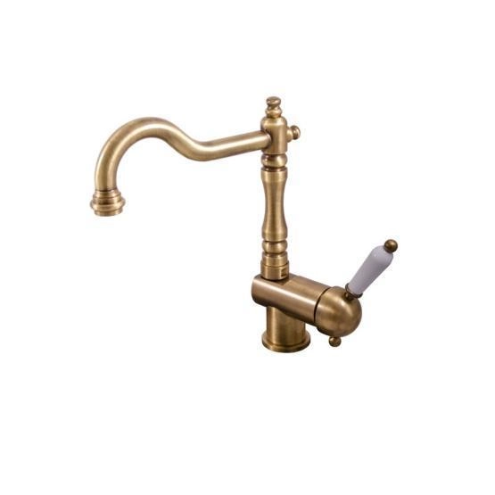 Смеситель Rav Slezak LABE L508.5/8SM для кухни, цвет Бронза