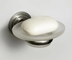 Мыльница WasserKraft Ammer K-7029 стеклянная хром матовый