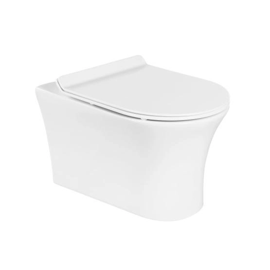 Унитаз  Belbagno ANCONA подвесной безободковый BB1224CHR-SM