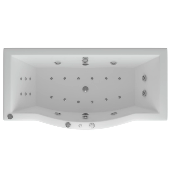 Ванна АКВАТЕК Гелиос 180x90 НМ (пневматика)