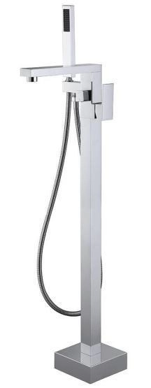 Смеситель ABBER Daheim AF8215 напольный для ванны, хром