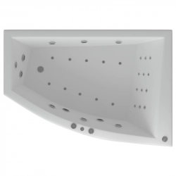 Ванна АКВАТЕК Оракул 180x125 НМ (пневматика) правая