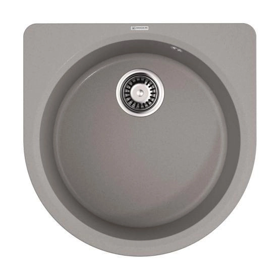 Кухонная мойка Omoikiri Akegata 51-GR Artgranit/leningrad grey 4993756