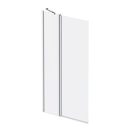 Душевая шторка на ванну AM.PM Gem W90BS-D3W5-140CT хром, прозрачное 80 см