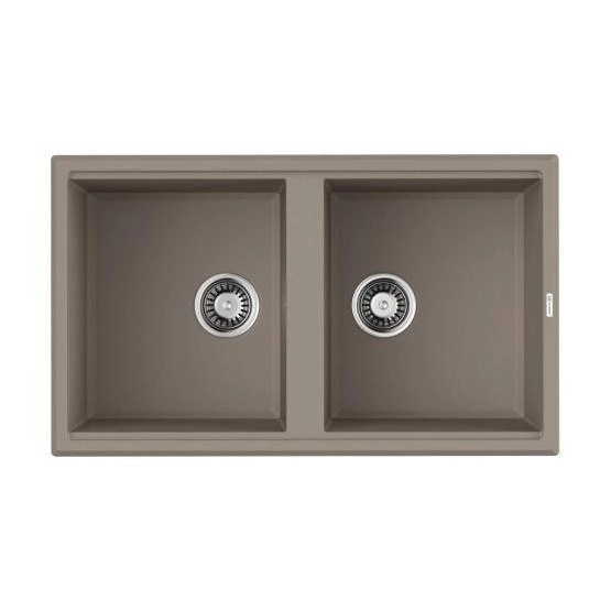 Кухонная мойка Omoikiri Tedori 86-2-SA Tetogranit/бежевый 4993926