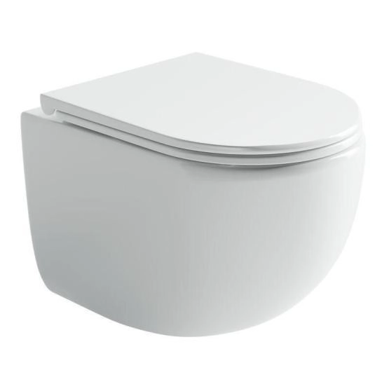 Подвесной унитаз UP безободковый, смыв торнадо