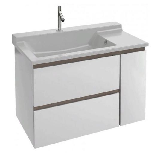 Тумба под раковину Jacob Delafon SOPRANO EB1331-N18 96 см цвет белый глянец