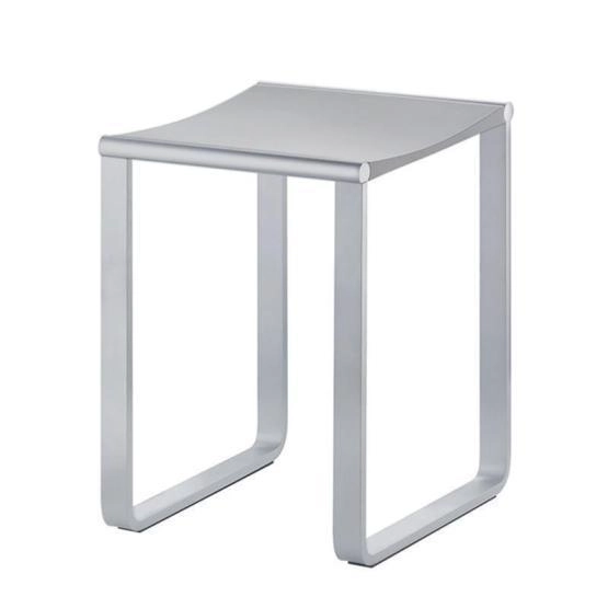 Табурет для душа Keuco Plan 14982170038, алюминий серебристый/светло-серый