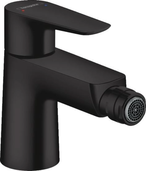 Hansgrohe 71720670 Talis E Cмеситель для биде, со сливным гарнитуром, черный матовый
