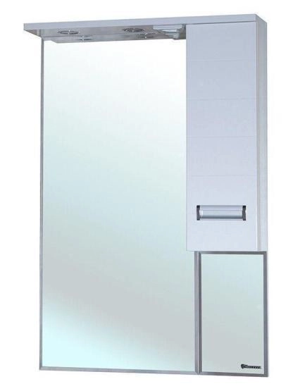 Зеркало-шкаф Bellezza Сиена 60 R с подсветкой белый