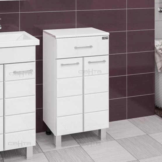Тумба СаНта Омега 45 307002, напольная (2 двери, 1 ящик)