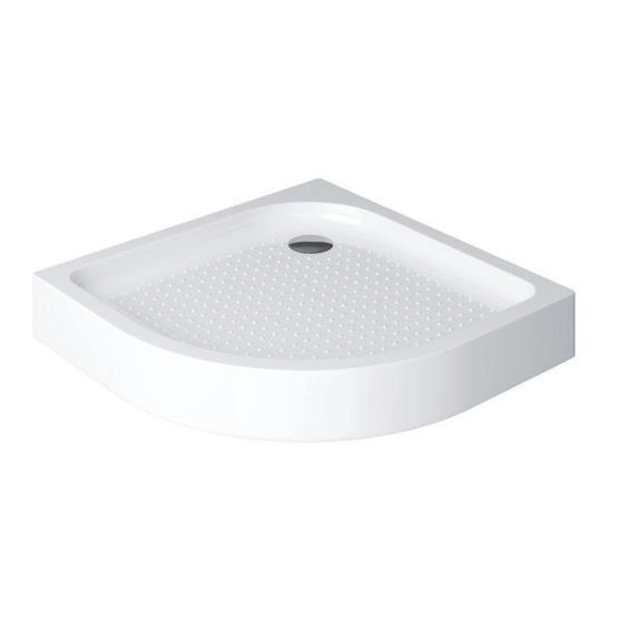 Поддон для душа BelBagno 95x95 полукруг акрил TRAY-BB-R-95-550-15-W