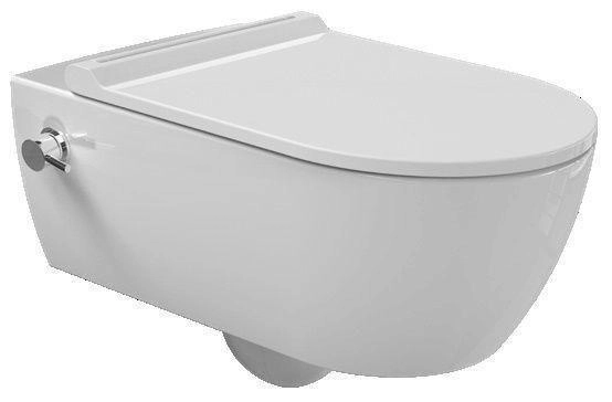 Унитаз beWash Melville HRKA052N3VE0W5SZ0 подвесной безободковый смеситель с бидеткой белый сиденье микролифт