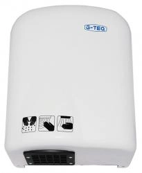 Сушилка для рук G-teq 8826 PW 10.47 белый