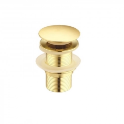 Донный клапан CeramaLux RD012 без перелива золото