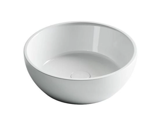 Умывальник чаша накладная круглая Element 410x410x145мм